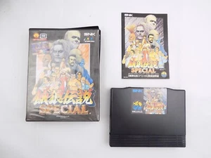 Boxed Like New SNK Neo Geo Fatal Fury Special With Manual Home Cartridge - Te... - Picture 1 of 1