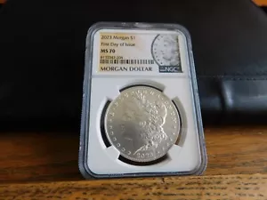 2023 Morgan Silver Dollar NGC MS 70 First Day of Issue - Picture 1 of 8