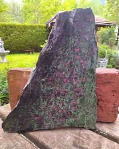 Rartität seltener XL Pyrop Granat Chromdiopsid 1275g garnet geschliffen Norwegen - Bild 1 von 14