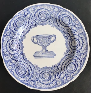 The Spode Blue Room Collection England Warwick Vase Blue/White 9' Salad Plate - Picture 1 of 10