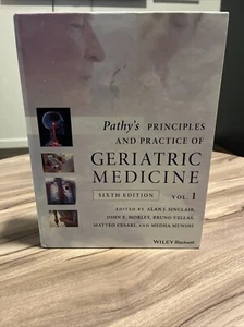 Pathy's Principles and Practice of Geriatric Medicine by John E. Morley VOLUME 1 - Picture 1 of 3