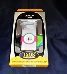 IXOS Clear Case iPod Nano 2. Gen mit Scrollrad Schutzfolien & Lanyard - Bild 1 von 8
