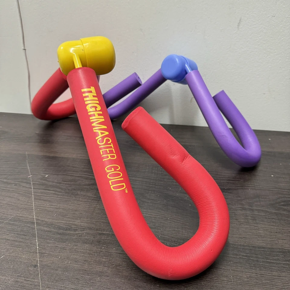 LOTE 2 - Sistema de tonificación Suzanne Somers ThighMaster Gold - Entrenamiento ThighMaster LBX Foto 1 de 4