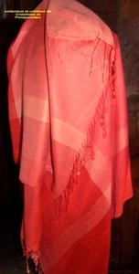 ECHARPE ETOLE CHALE EN VISCOSE GAMME D'ORANGES GRANDE TAILLE* - Picture 1 of 4