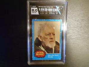 1977 STAR WARS (Blue) #6 Ben (Obi-Wan) Kenobi HGA 8 (PSA 8/APR $400) NM-MINT 💎 - Picture 1 of 2