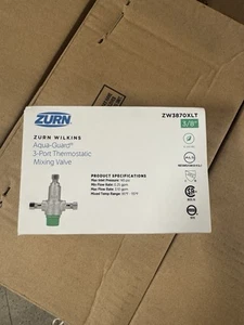 Zurn Wilkins Aquaguard 3-port Thermostatic Mixing Valve P6900-TMV-1-XL - Picture 1 of 2