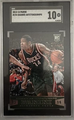 2013-14 Panini - Яннис Antetokounmpo #194 (RC) драгоценный камень новом 10. - Изображение 1 из 2