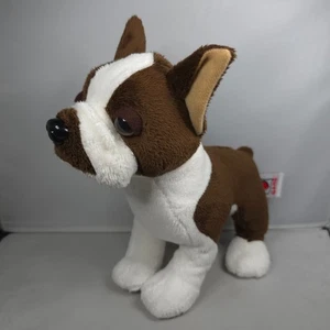 GANZ Webkinz - Boston Terrier - kleines Plüschtier Kuscheltier 9 Zoll selten HM722 Welpe Hund - Bild 1 von 7