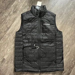 Trimark Chase Mens Black Quilted Puffer Vest Sleeveless Jacket New with Tags - Picture 1 of 4