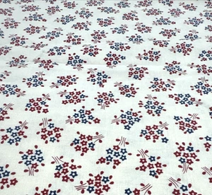 Aunt Grace Through the Year Judie Rothermel Fabric Patriotic BT Half Y #14 - Picture 1 of 6