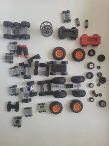 Lot of  LEGO Wheels Rims Tires Axles/ Car Bodies - Bild 1 von 8