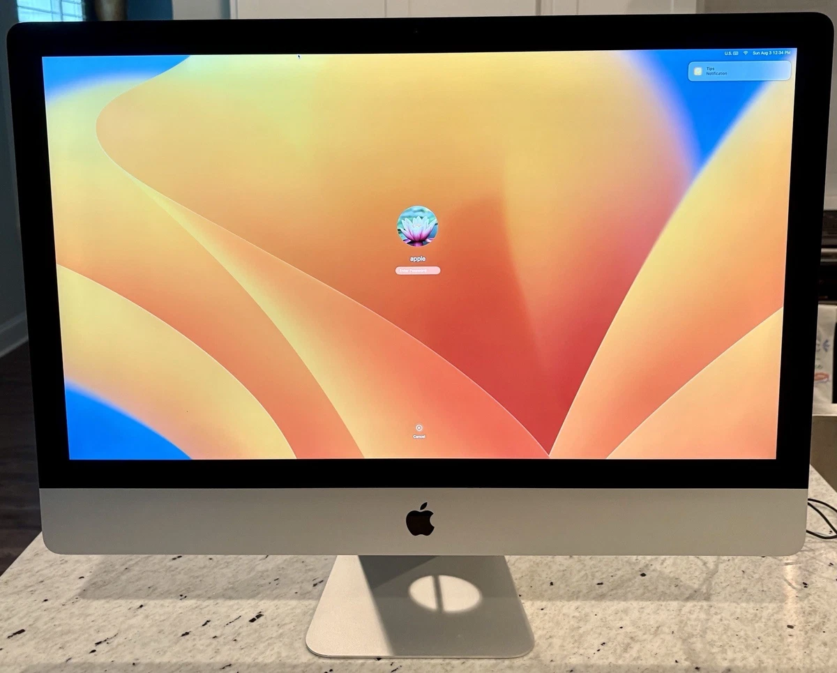 Apple iMac with Retina 5K display Intel Core i7 7th Gen. Desktops