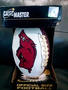 Arkansas Razorbacks Hogs Official Size Game Master Football Signature Series 🐗 - Picture 1 of 10