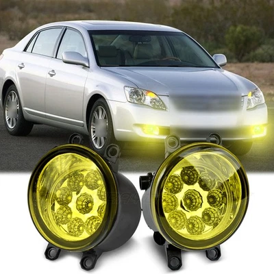 Luces antiniebla amarillas luces de parachoques de conducción izquierda y derecha para Toyota Avalon 2008-2015 Foto 1 de 4