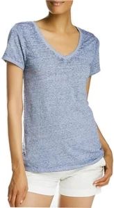 Neu mit Etikett - Threads 4 Thought Damen Bio-Baumwolle V-Ausschnitt T-Shirt - Indigoblau, Medium - Bild 1 von 2