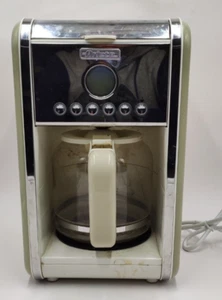 DIFETTOSA Ariete 1342 Retro Filtro Caffettiera Caraffa Vetro 2000W Beige Ricambi - Foto 1 di 12