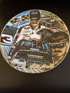 NASCAR driver #3 Dale Earnhardt Sr. 1994 22kt gold trimmed plate RARE OOP HTF - Picture 1 of 2