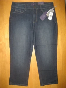 Nuevos jeans NYDJ Dayla Capri talla 10 lavado Knoxville $98 nuevos con etiquetas - Imagen 1 de 5