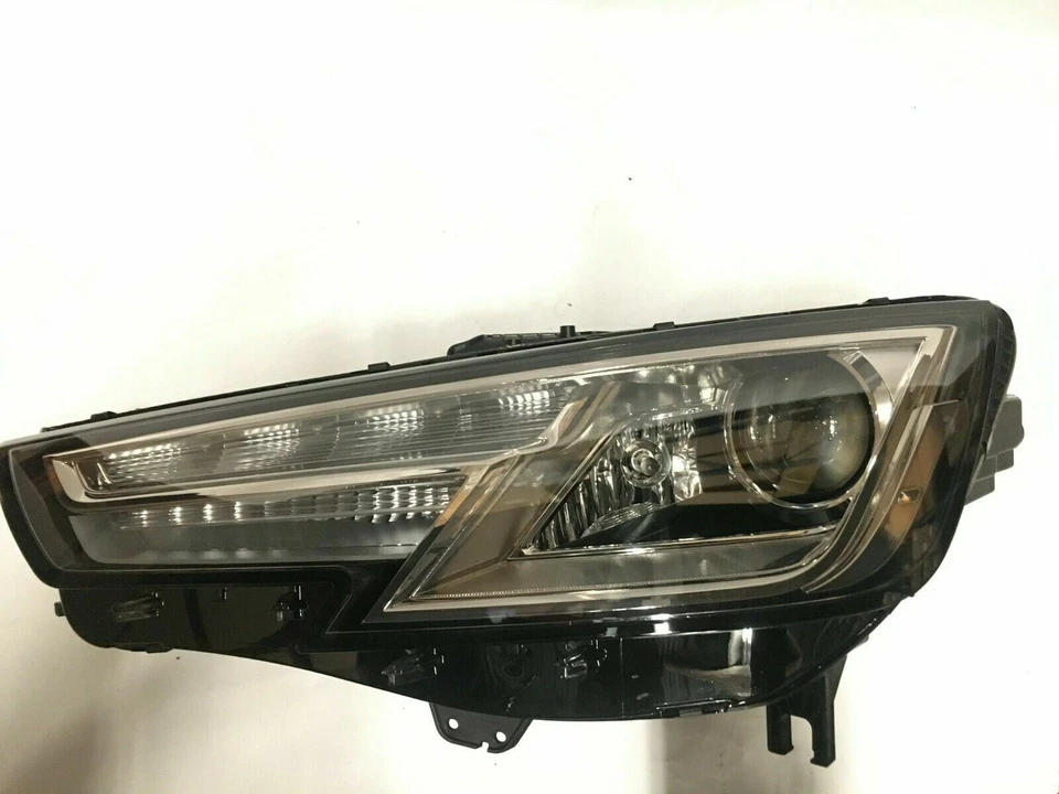 Headlamp HID/Xenon LED DRL Projector RH Side Fit 2017-2019 Audi A4 8W0941044B  - Image 1 of 4
