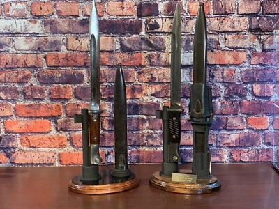 SOPORTE BAYONETA ALEMÁN S84/98 TERCERA GUERRA MUNDIAL con opción vaina - ¡NUEVO DISEÑO! Foto 1 de 4
