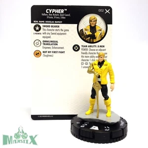 Heroclix X-Men: X of Swords set Cypher #002 Common figure w/card! - Picture 1 of 1
