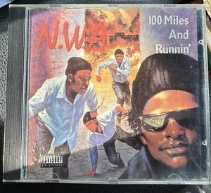 N.W.A NWA 100 Miles And Runnin’ Australian release CD EP Dre Eazy Ren ORIGINAL - Picture 1 of 15