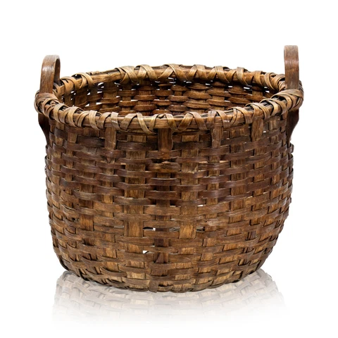 New England Ash Splint Basket Cover
