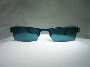 Exxe eyeglasses Titanium half rim square men's, women's, frames, hyper vintage - Picture 1 of 9