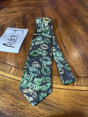TRAJE DE TRÉBOLES DE LA SUERTE POT OF GOLD CORBATA DE DISEÑADOR ENVÍO GRATUITO Foto 1 de 3
