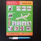 Bulgarian Airlines Air Charter MD82/83 safety card airline emergency memorabilia