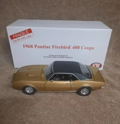 Danbury Mint ACME 1968 Pontiac Firebird 400 Coupe 1:18 Scale Model Car - Image 1 of 4