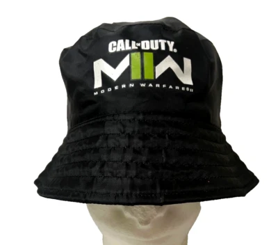 Call Of Duty Modern Warfare 2 Bucket 帽子黑色 GameStop 独家促销物品 — 第 1/4 张图片