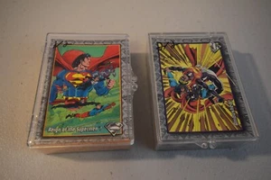 The RETURN OF SUPERMAN 1993 Skybox Complete Trading Card Set DC COMICS 1-100 - Picture 1 of 4