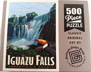 Iguazu Falls Argentina & Brazil 1000 Piece Jigsaw Puzzle and Poster - Picture 1 of 3