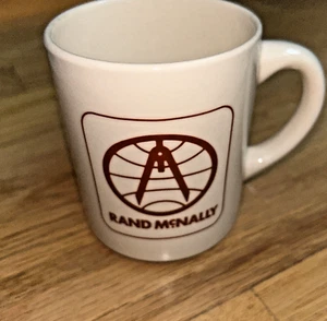 1960's RAND McNALLY Coffee Mug - Picture 1 of 4