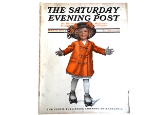 The Saturday Evening Post – March 12, 1910 – Roller Skating! - Picture 1 of 20