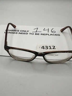 Monturas de gafas Anne Klein AK5055 208 MOCHA marrón claro estampado de tigre 54-16-135 Foto 1 de 4