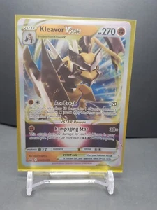 Kleavor VSTAR - SWSH249 - Pokemon Promo Sword & Shield Ultra Rare Holo Card NM - Picture 1 of 1