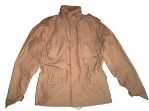 Brandit beige cargo trench military jacket parka L. p2p25” - Picture 1 of 3