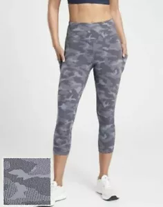 Gebrauchte Athleta Ultimate Stautasche strukturiert camo grau violett - klein - Bild 1 von 2