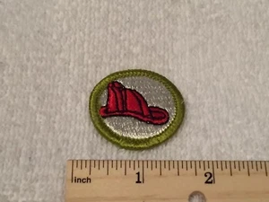 Fire Department Round Helmet Patch - Picture 1 of 1