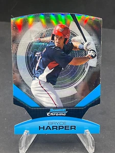 2011 BRYCE HARPER BOWMAN CROMO FUTURES FUSTELLATO ROOKIE RIFRATTORE #1 RC SP - Foto 1 di 2
