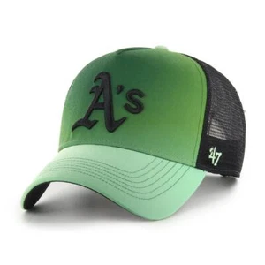47 Brand Cap MLB Oakland Athletics Paradigm Mesh '47 MVP Trucker Cap Basecap - Picture 1 of 4