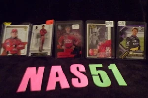 LOT DE 5 CARTES CARL EDWARDS - Photo 1/3
