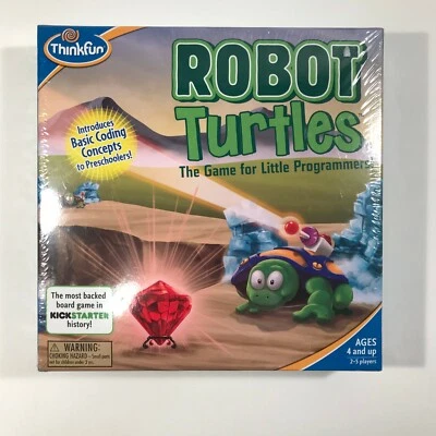 Robot Turtles by Thinkfun The Game for Little Programmers Ages 4+.  NEW - Image 1 of 2
