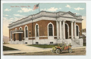 Post Office Auburn Maine Postcard 1914 Antique ME - Picture 1 of 2