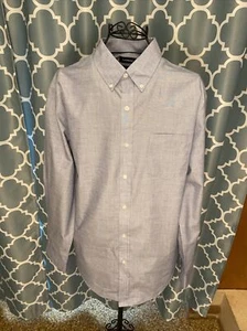 Croft & Barrow Men's Easy Care Woven Button Down Long Sleeve Shirt - L - Picture 1 of 8
