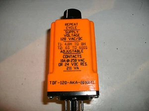 ATC TDF120AKA8H600 TDF-120-AKA-8H600 TIME DELAY RELAY REPEAT CYCLE - Picture 1 of 2