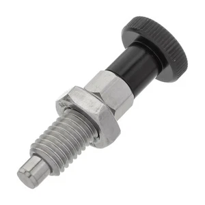 Indexing Spring Plunger Retractable M10 x 6mm Stainless Steel Pin Bolt Thread - Bild 1 von 4