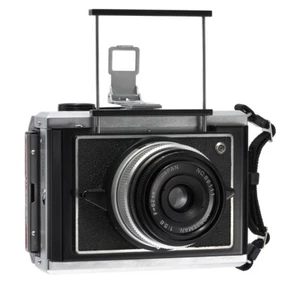 FOTOCAMERA PELLICOLA MESSA A FUOCO SCALA F5.6 CAVALLERE CONVERTIBILE 10EXP 6x7 120 62mm - Foto 1 di 14